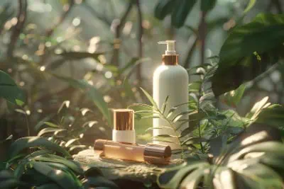 dreamy aesthetic cosmetic product with fresh background 1